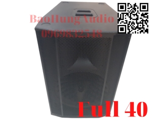 Vỏ thùng loa full 40 đơn jbl, đầy đủ phụ kiện đi kèm, họng loa, trạm speakon, lót mút tiêu âm hột gà, ốc vít, giá 1 cái.